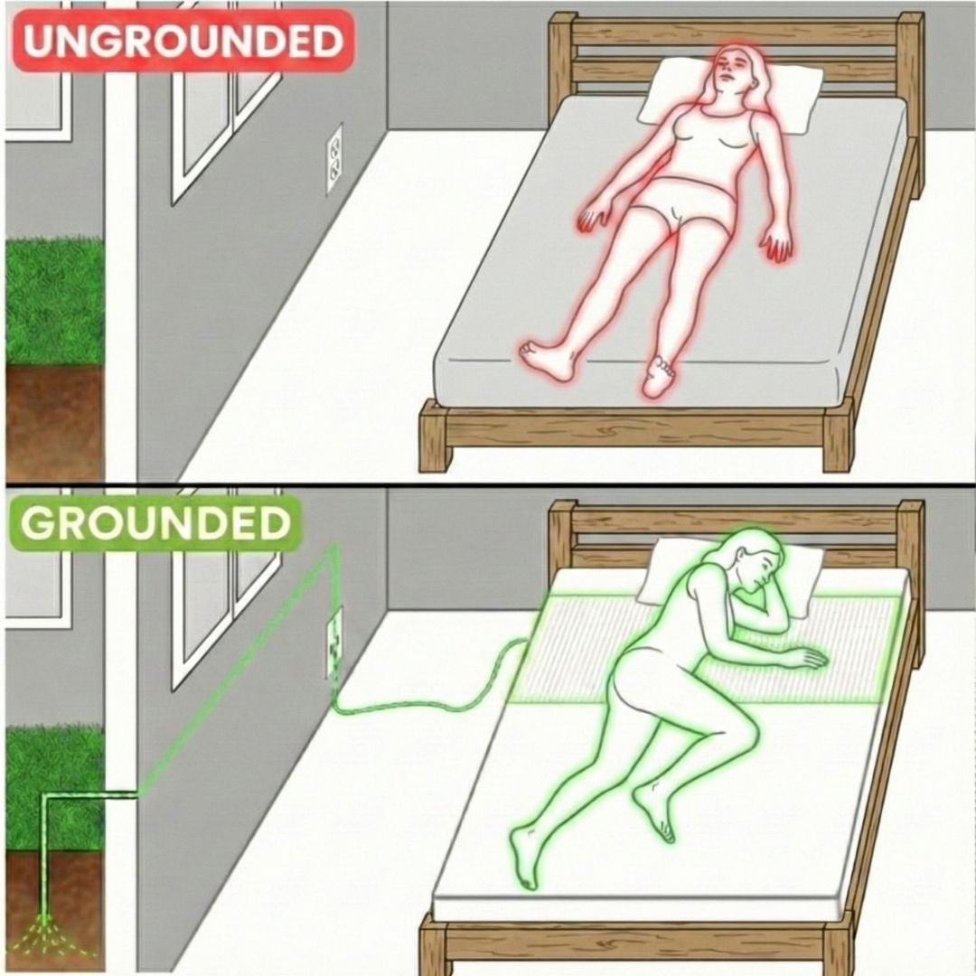 TerraBed Pro - Connects You to Earth's Energy for Better Sleep