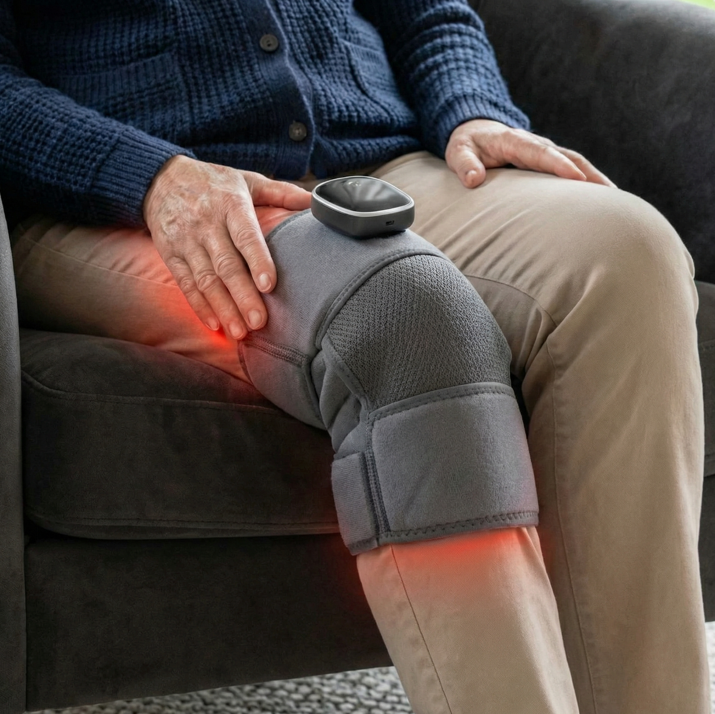 KneeRevive Pro - Red Light Therapy for Knee Comfort Support