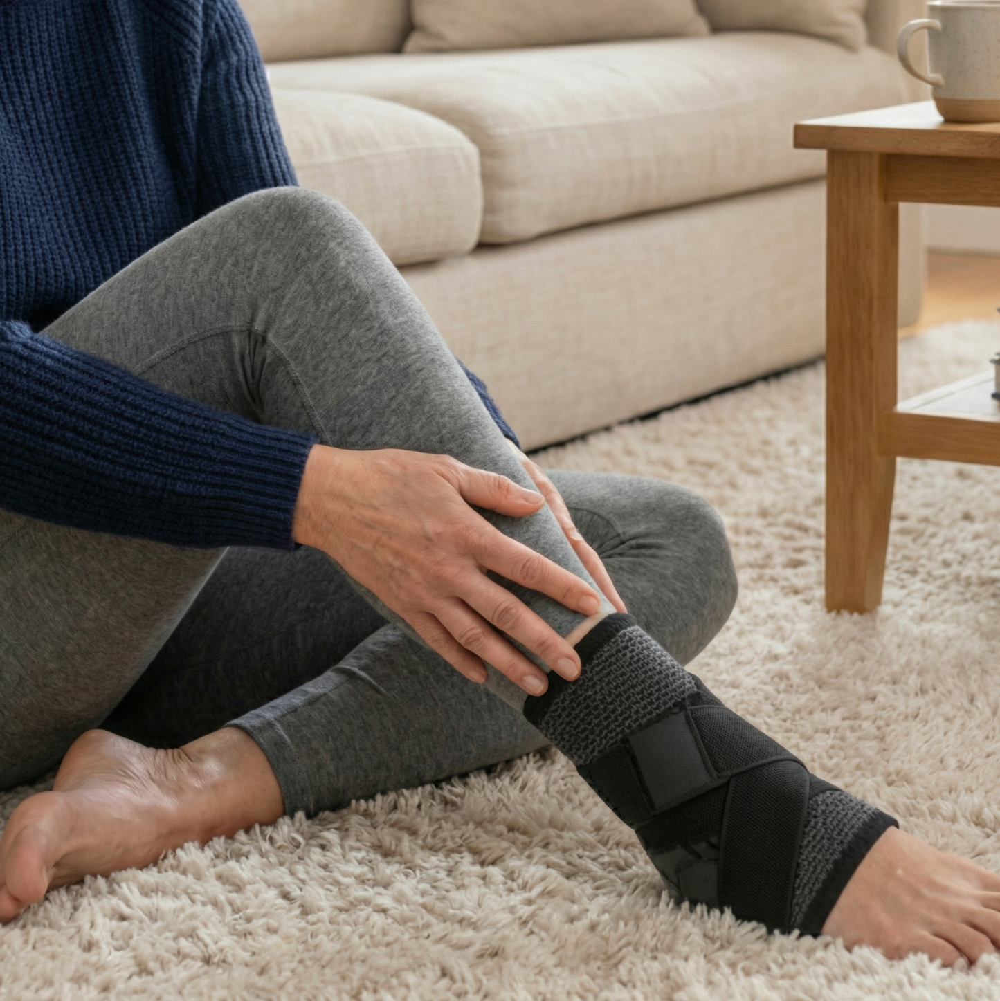 PlantarFlex Pro - Compression Sleeve for Heel & Foot Comfort