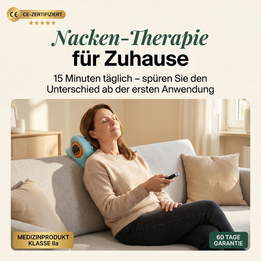 PulseNeck Pro - Professionelle Nacken- & Schultertherapie in 15 Minuten